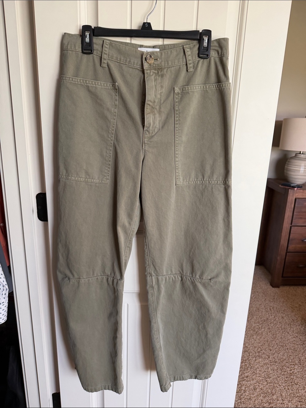 Velvet by Graham & Spencer Olive Utility Cargo Pants